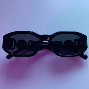 Versace Black Medusa Biggie Sunglasses